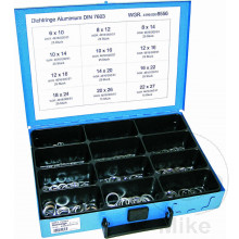 Dichtring Alu Sortiment DIN 7603 blau 8556