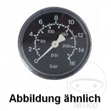 Manometer 25 bar G1/4 hinten 216