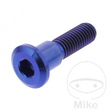 Schraube Bremsscheibe JMP Bolt M8X1.25 mm 33 mm Titan blau