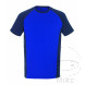 T-Shirt Mascot Größe S kornblau/schwarz-blau