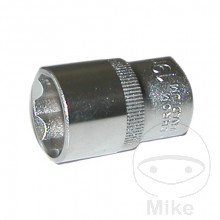 Stecknuss 6 Kant 1/2 Zoll 17 mm J Länge 38 mm