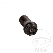 Hohlschraube einfach M10 x 1.25 JMP Bolt Edelstahl V4A Racing schwarz