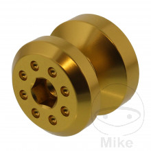 Aufnahmehülse Einzeln JMP Bolt M8 Alu gold
