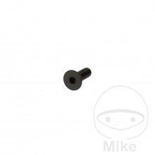 Senkschraube M5X0.8 mm 15 mm Edelstahl V4A schwarz