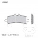 Bremsklotz Sinter LA Brembo Alternative: 7322456