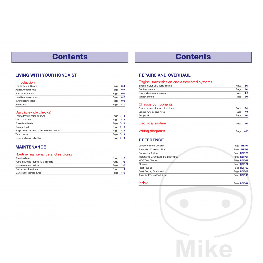 HAYNES REPAIR MANUAL HONDA ST1100 PAN EUROPEAN UPDATE. Reparatur Anleitung Honda Reparatur Anleitung Honda