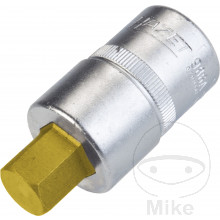 Innensechskant-Stecknuss 1/2ZOLL 1/2 Länge 52 mm