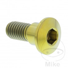 Schraube Bremsscheibe JMP Bolt M8X1.25 mm 22 mm Titan gold
