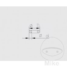 O-Ring 1.8X6.5 mm Kayaba 