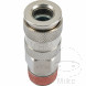 Druckluftschlauch LW10 15 Meter mit Stahl Kupplung + Nippel