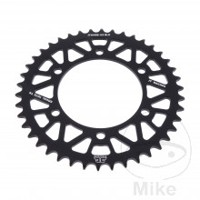 Alu-Kettenrad 42Z Teilung 520 schwarz JT Innendurchmesser 110 Lochkreis 130