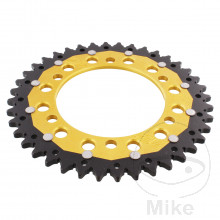 Kettenrad Dual 40Z Teilung 520 gold ZF Innendurchmesser 110 Lochkreis 130