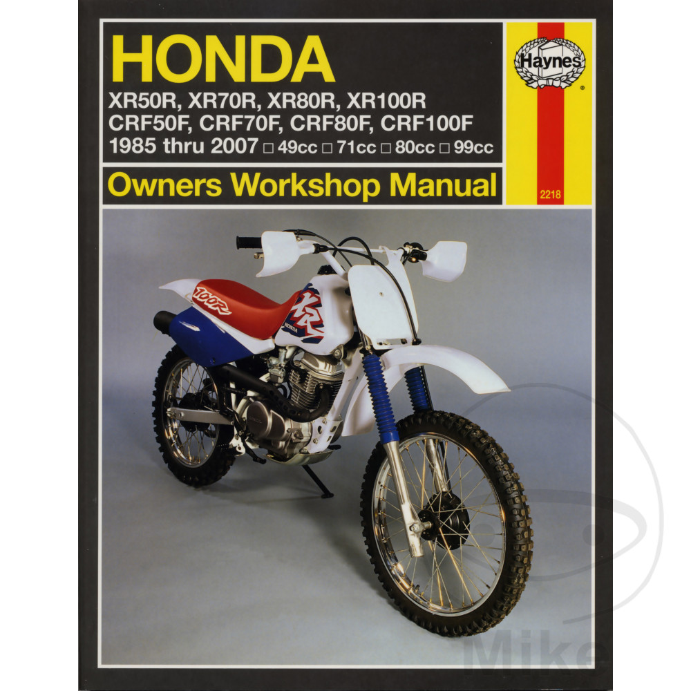 Wiring Diagram PDF: 2002 Honda Xr 100 Wiring Diagram