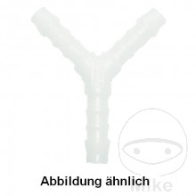 Schlauchverbinder 6 mm PVC Y-FORM T-Reduzierstutzen