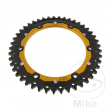 Kettenrad Dual 45Z Teilung 530 gold ZF Innendurchmesser 155 Lochkreis 176