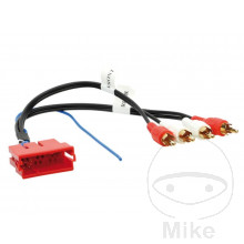 Adapterkabel AKTIVSYSTEM Audi  mini-ISO - CINCH