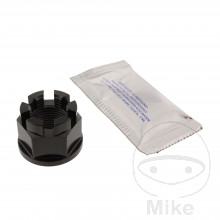 Mutter Achse M18X1.5 mm Edelstahl V4A schwarz