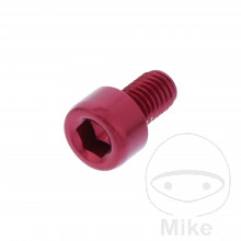 Zylinderschraube JMP Bolt M5X0.8 mm 8 mm Alu rot