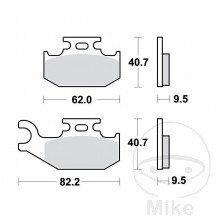 Bremsklotz Sinter SI TRW Alternative: 7325681