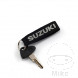 Schlüsselanhänger schwarz Suzuki