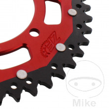 Kettenrad Dual 45Z Teilung 520 rot ZF Innendurchmesser 110 Lochkreis 130
