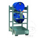 Fassregal für 2X60 Liter mit Auffangwanne