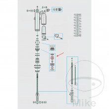 DICHT FEDERBEIN KYB 18X30X5