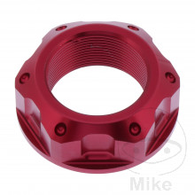 Mutter Lenkkopf JMP Bolt M25X1MM Alu rot