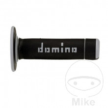 Griffgummi A020 schwarz / grau Domino Durchmesser 22 / 26 mm geschlossen.