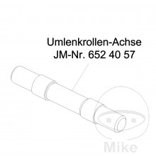 UMLENKROLLEN-Achse JMP Fox 4000 H