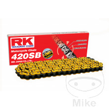 RK Standardkette gelb 420 SB Meter Preis pro Kettenglied mit Clipschloss