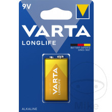 Gerätebatterie 9V Block Varta 1er Blister Longlife