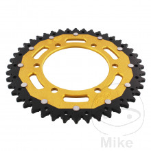 Kettenrad Dual 44Z Teilung 520 gold ZF Innendurchmesser 110 Lochkreis 130