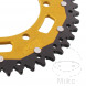 Kettenrad Dual 47Z Teilung 520 gold ZF Innendurchmesser 125 Lochkreis 145
