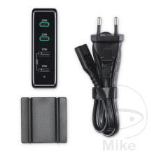 Ladestation 230V-USB-A/C 60W PD QC3 4-Fach