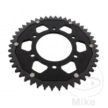 Kettenrad Dual 46Z Teilung 428 schwarz ZF Innendurchmesser 076 Lochkreis 100