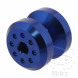 Aufnahmehülse Einzeln JMP Bolt M6 Alu blau