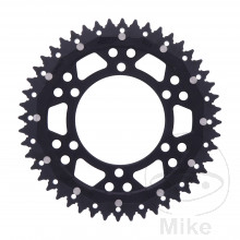 Kettenrad Dual 48Z Teilung 525 schwarz ZF Innendurchmesser 110 Lochkreis 130