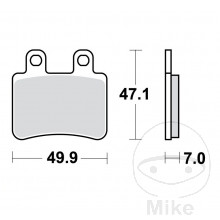 Bremsklotz Scooter TRW Alternative: 7320549