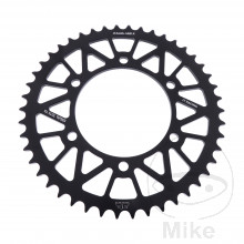 Alu-Kettenrad 46Z Teilung 520 schwarz JT Innendurchmesser 110 Lochkreis 130