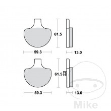 Bremsklotz PC TRW Alternative: 7377024