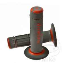 Griffgummi A020 grau/orange Domino Durchmesser 22 / 26 mm geschlossen.