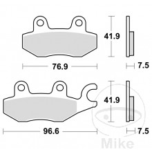 Bremsklotz Sinter vorne TRW Alternative: 7322886
