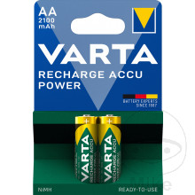 Akku-Gerätebatterie Mignon AA Varta 2er Blister Recharge Accu Power