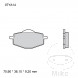Bremsklotz Sinter SD Brembo Alternative: 7370169