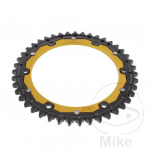 Kettenrad Dual 43Z Teilung 530 gold ZF Innendurchmesser 155 Lochkreis 176