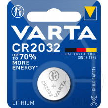 Gerätebatterie CR2032 Varta 1er Blister LITH