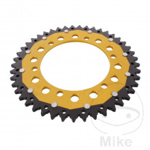 Kettenrad Dual 45Z Teilung 520 gold ZF Innendurchmesser 125 Lochkreis 145