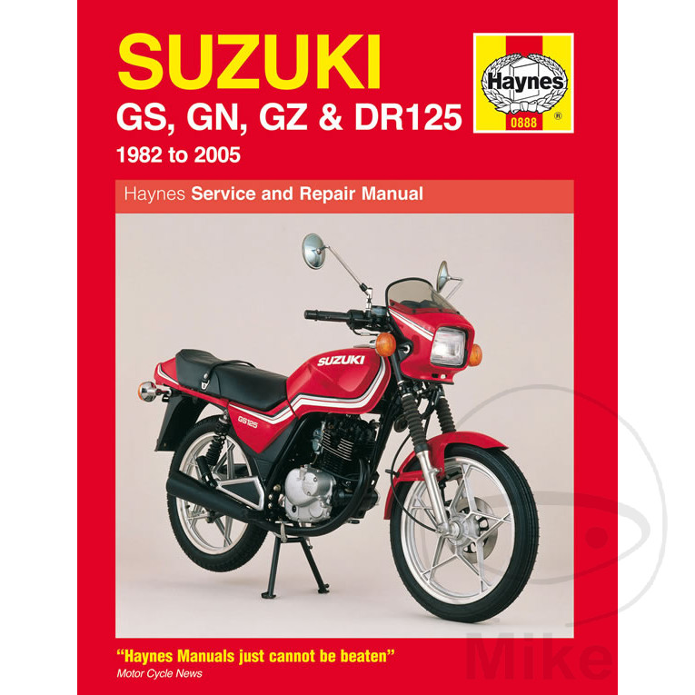Suzuki GS 125 SU 1999 Haynes Service Repair Manual 0888