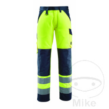 Bundhose Mascot Größe 54/L76 warnschutzgelb/schwarz-blau